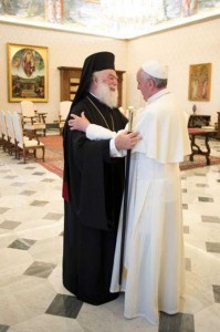 Συνάντηση της ΑΘΜ με τον Πάπα Ρώμης