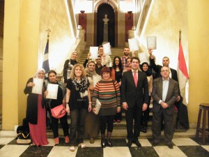 Απονομή πιστοποιητικών ελληνομάθειας