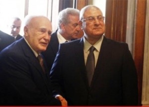 Τον κ. Μανσούρ υποδέχθηκε στην Αθήνα ο κ. Παπούλιας