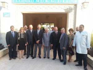 Εκπρόσωποι της Ε.Κ.Α. στο νοσοκομείο της Ε.Κ.Κ.