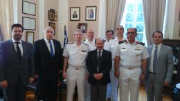 Την Ε.Κ.Α. επισκέφτηκε ο Αρχηγός του Ελληνικού Στόλου