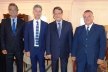Τον Κύπριο Πρόεδρο κ. Νίκο Αναστασιάδη συνάντησαν οι Πρόεδροι των Κοινοτήτων Αλεξανδρείας και Καΐρου