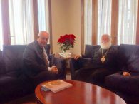 Συνάντηση του Έλληνα Υφυπουργού Εξωτερικών με τον Πατριάρχη Αλεξανδρείας
