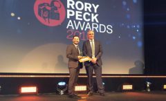 Greek-Canadian Cameraman Wins Rory Peck Trust Award for Migrant Coverage