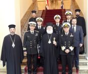 Επίσκεψη του Αρχηγού του Γενικού Επιτελείου Ναυτικού της Ελλάδος στο Πατριαρχείο Αλεξανδρείας