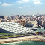 وفد من التليفزيون اليونانى يزور مكتبة الإسكندرية