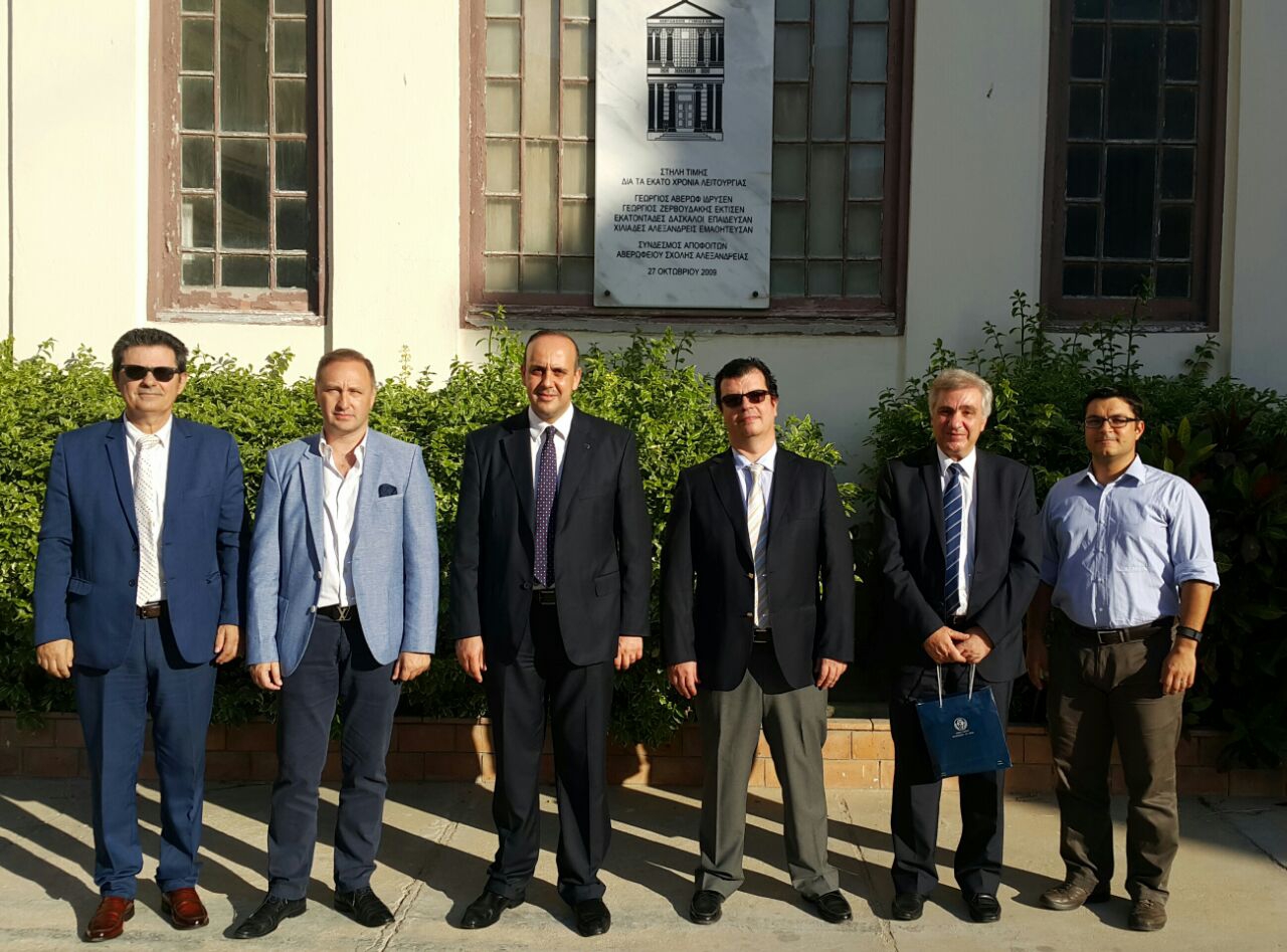Εντυπωσιασμένος ο Δήμαρχος Πάφου από το έργο της Ελληνικής Κοινότητας Αλεξανδρείας
