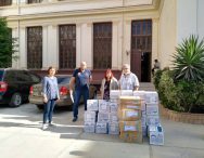 Έφτασαν τα σχολικά βιβλία στα Ελληνικά Εκπαιδευτήρια της Αλεξάνδρειας