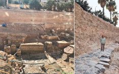 Μία από τις κύριες αρχαίες οδούς της Αλεξάνδρειας ανακάλυψε η αρχαιολόγος Κ. Παπακώστα
