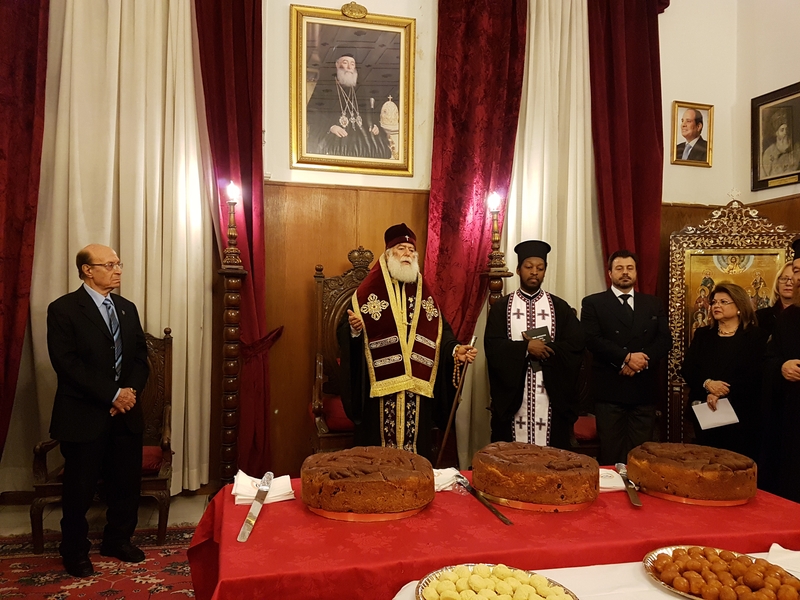 Παρουσία του Πατριάρχου Θεοδώρου, η κοπή πίτας του Λυκείου Ελληνίδων Αλεξανδρείας για το 2018 (ΒΙΝΤΕΟ)