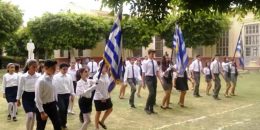 Σε κλίμα συγκίνησης οι σχολικές εκδηλώσεις των ελληνικών εκπαιδευτηρίων της Αλεξάνδρειας για την επέτειο της 25ης Μαρτίου