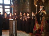 Ναό του Αγίου Μάρκου, στη μνήμη του αδικοχαμένου Πατριάρχη Πέτρου, εγκαινίασε στο Άγιον Όρος ο Πατριάρχης Αλεξανδρείας Θεόδωρος