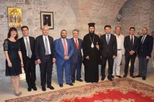 Ο Αλεξανδρινός Γ. Γραμματέας του Υπουργείου ΨηΠΤΕ, Γιώργος Φλωρεντής, στις εκδηλώσεις για τον Ρήγα Φεραίο, στη Βιέννη