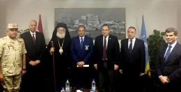 Τον απερχόμενο Κυβερνήτη της Αλεξάνδρειας Δρ Μοχάμεντ Σουλτάν, τίμησε ο Πατριάρχης Αλεξανδρείας Θεόδωρος, καλωσορίζοντας τον διάδοχό του Δρ Αμπντελαζίζ Κονσόουα