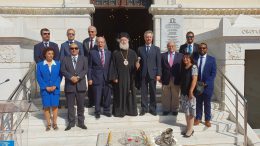 Τα ιστορικά θυρανοίξια του ναού των Κοιμητηρίων της Ελληνικής Κοινότητας Αλεξανδρείας, από τον Πατριάρχη Θεόδωρο (ΦΩΤΟ, ΒΙΝΤΕΟ)