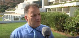 Ο απεσταλμένος του «Αλεξανδρινού ΤΑΧΥΔΡΟΜΟΥ» Ν. Κάτσικας μιλά στη «Νέα Τηλεόραση» Κρήτης, για τη Σύνοδο των τριών ηγετών στην Ελούντα (ΒΙΝΤΕΟ)