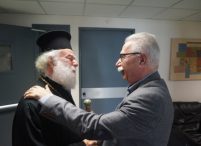 Θερμή υποδοχή για τον Αλεξανδρινό Προκαθήμενο κ. Θεόδωρο από τον Υπουργό Παιδείας της Ελλάδας Κ. Γαβρόγλου
