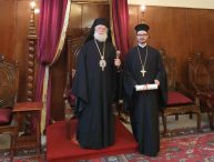 Κληρικός της ομογένειας, ο π. Νικόδημος Τότκας, στον Ευαγγελισμό της Αλεξάνδρειας και νέος Δ/ντής του πατριαρχικού γραφείου