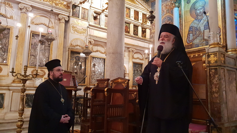 Συγκινημένος, ο Πατριάρχης Θεόδωρος χαιρέτησε τον Αξώμης Δανιήλ, που υπηρέτησε τον Ευαγγελισμό Αλεξανδρείας – Ευχαριστίες από Πρόεδρο Εδμ. Κασιμάτη (ΒΙΝΤΕΟ)