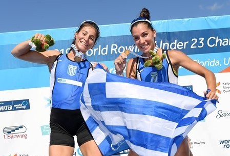 Τί δήλωσαν ο Υφυπουργός Αθλητισμού και η Ελληνική Ολυμπιακή Επιτροπή για τα «χρυσά κουπιά» του ΕΝΟΑ Αθήνας στο Παγκόσμιο Πρωτάθλημα Κωπηλασίας, στη Σαρασότα των ΗΠΑ