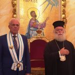 Patriarch of Alexandria awarded the Grand Cross of Leo to the outgoing Greek ambassador to Cairo