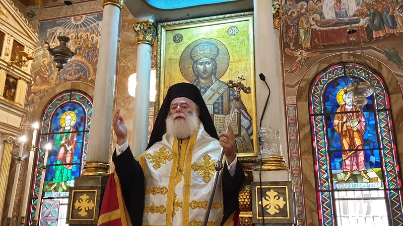 Θεόδωρος Β΄: «Ας ακούσει η Παναγιά του Κύκκου την ικεσία μας να βρεθεί «η λύσις η δικαία» και η Κύπρος να λάμψει πάλι», τόνισε στους εορτασμούς της Κυπριακής Αδελφότητας (ΦΩΤΟ)