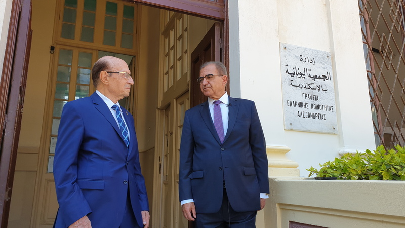 Διαματάρης προς Κασιμάτη: «Εκφράζω την ευγνωμοσύνη της Μητέρας Πατρίδας για όλες σας τις προσπάθειες» (ΦΩΤΟ και ΒΙΝΤΕΟ)