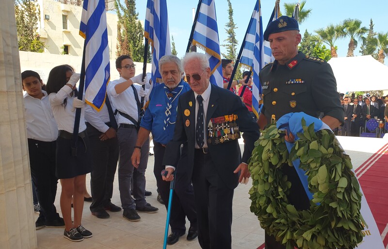Συγκίνηση στο Ελ Αλαμέιν – Τις εκδηλώσεις τίμησε ο 96χρονος Πλ. Συναδινός, βετεράνος του Β΄ Π. Πολέμου