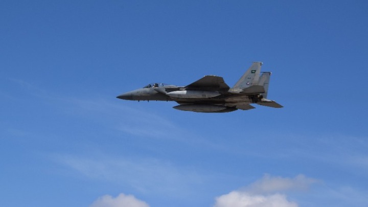 Στη Σούδα της Κρήτης, έφτασαν 6 αεροσκάφη F-15C της Πολεμικής Αεροπορίας της Σαουδικής Αραβίας