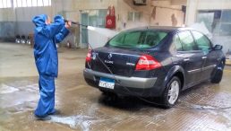 Νέα υπηρεσία καθαρισμού ΙΧ αυτοκινήτων στο γκαράζ της Ελληνικής Κοινότητας Αλεξανδρείας, δίπλα από τον Άγιο Σάββα