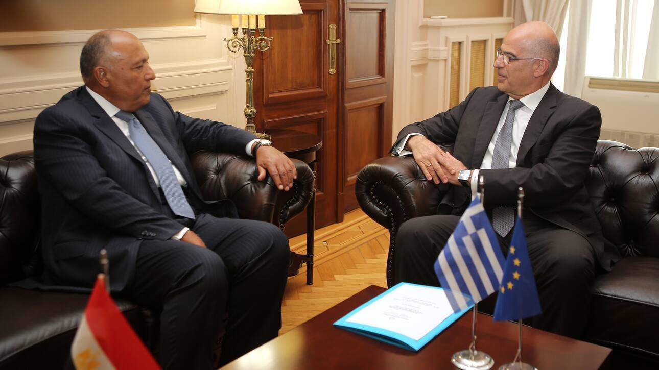 Νέα τηλεφωνική επικοινωνία των Υπουργών Εξωτερικών Ελλάδας και Αιγύπτου, Νίκου Δένδια και Σάμεχ Σούκρι