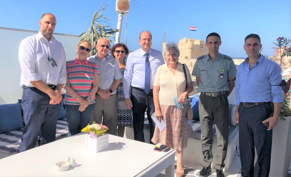 Τη στήριξη της Κύπρου στην Κυπριακή Αδελφότητα Αιγύπτου μετέφερε ο Υπουργός Άμυνας Χ. Πετρίδης