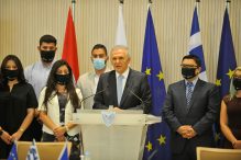 Με τον Επίτροπο της Κυπριακής Προεδρίας και τους Πρέσβεις Ελλάδας και Αιγύπτου οι 15 νέοι του «ΝΟΣΤΟΣ» (ΦΩΤΟ)