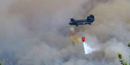 Βοήθεια στην Ελλάδα στέλνει η Αίγυπτος με 3 ελικόπτερα Σινούκ για την αντιμετώπιση των καταστροφικών πυρκαγιών