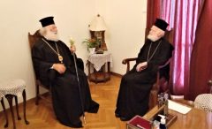 Τον Αρχιεπίσκοπο Κρήτης Ειρηναίο επισκέφθηκε ο Πατριάρχης Αλεξανδρείας Θεόδωρος