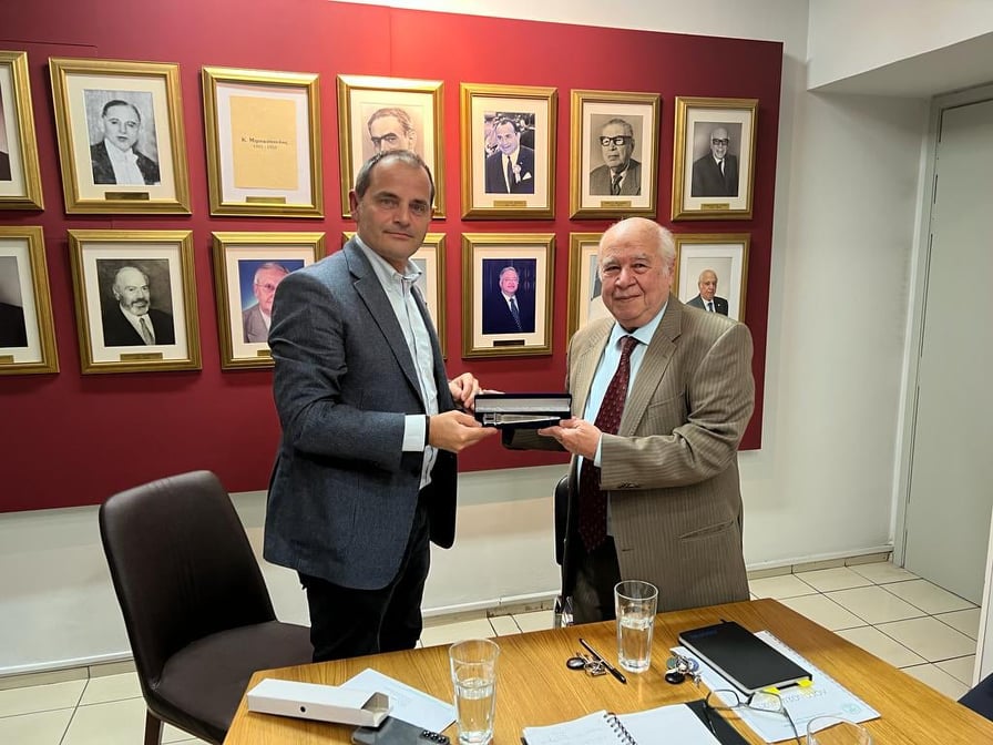 Επίσκεψη του Προέδρου της ΕΚΑ κ. Ανδρέα Βαφειάδη στον ΣΑΕ