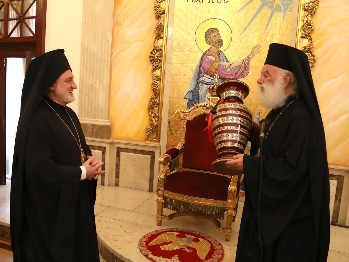 Επίσκεψη του Αρχιεπισκόπου Αμερικής στο Πατριαρχείο Αλεξανδρείας