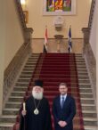 Επίσκεψη του Νίκου Ανδρουλάκη στο Πατριαρχείο Αλεξανδρείας