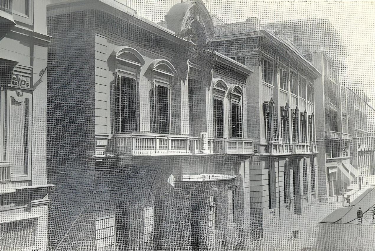 Το εν Αλεξανδρεία περικαλλές κτίριο της Τράπεζας Αθηνών
