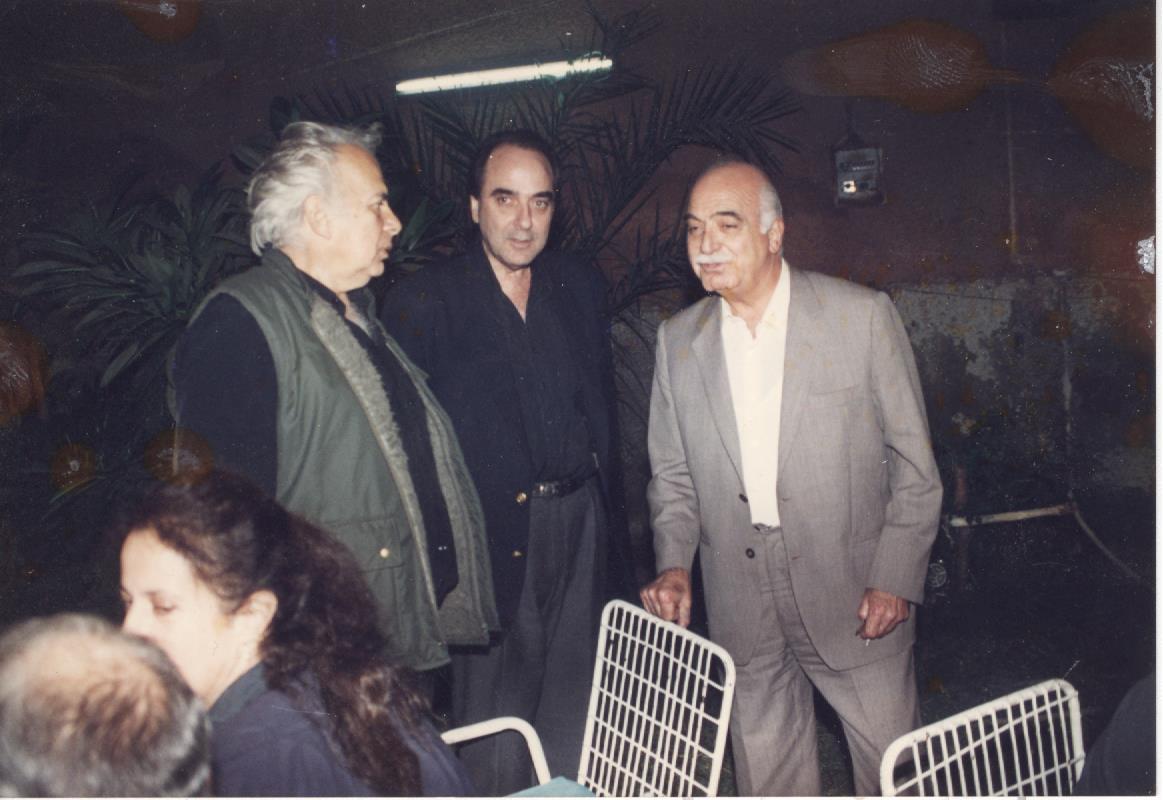 Με τον Κωστή Μοσκώφ στην Αλεξάνδρεια