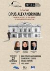 «ΟPUS ALEXANDRINUM – Η μουσική των Ελλήνων της Αλεξάνδρειας».