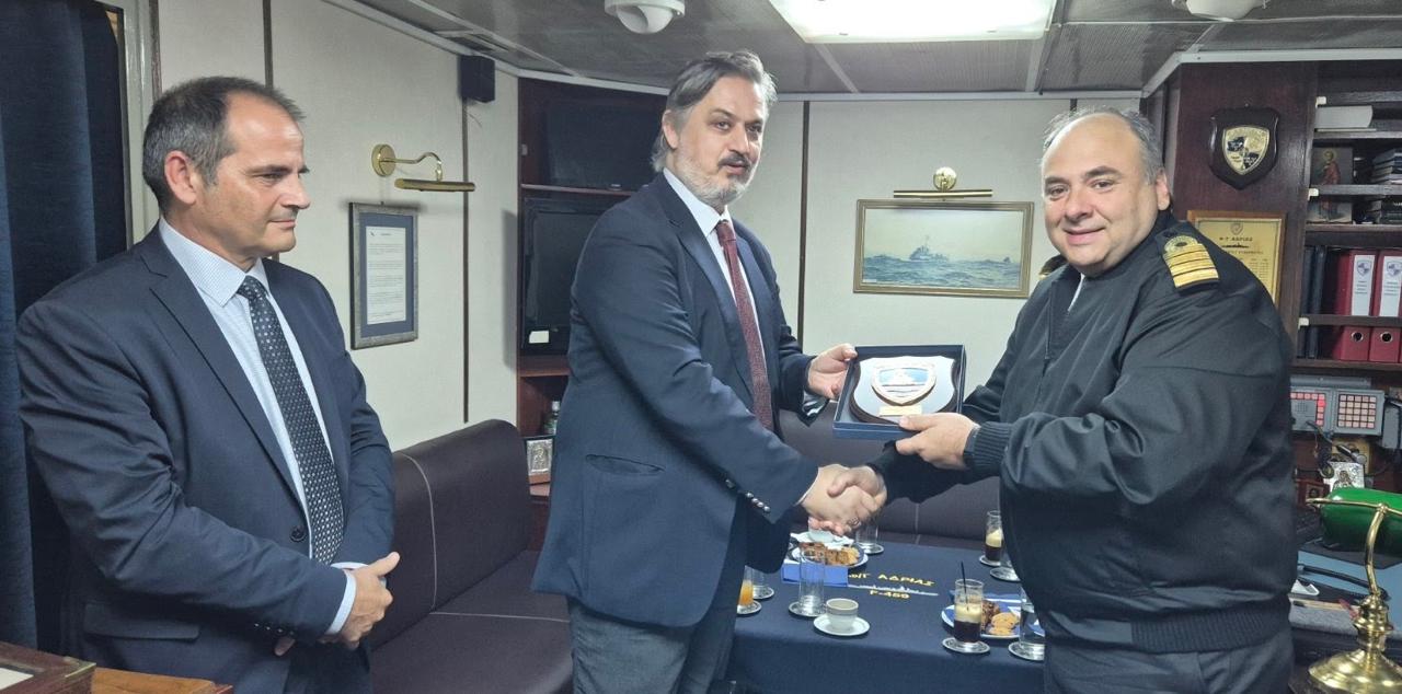 Εθιμοτυπική Επίσκεψη στην Φρεγάτα “Αδρίας”