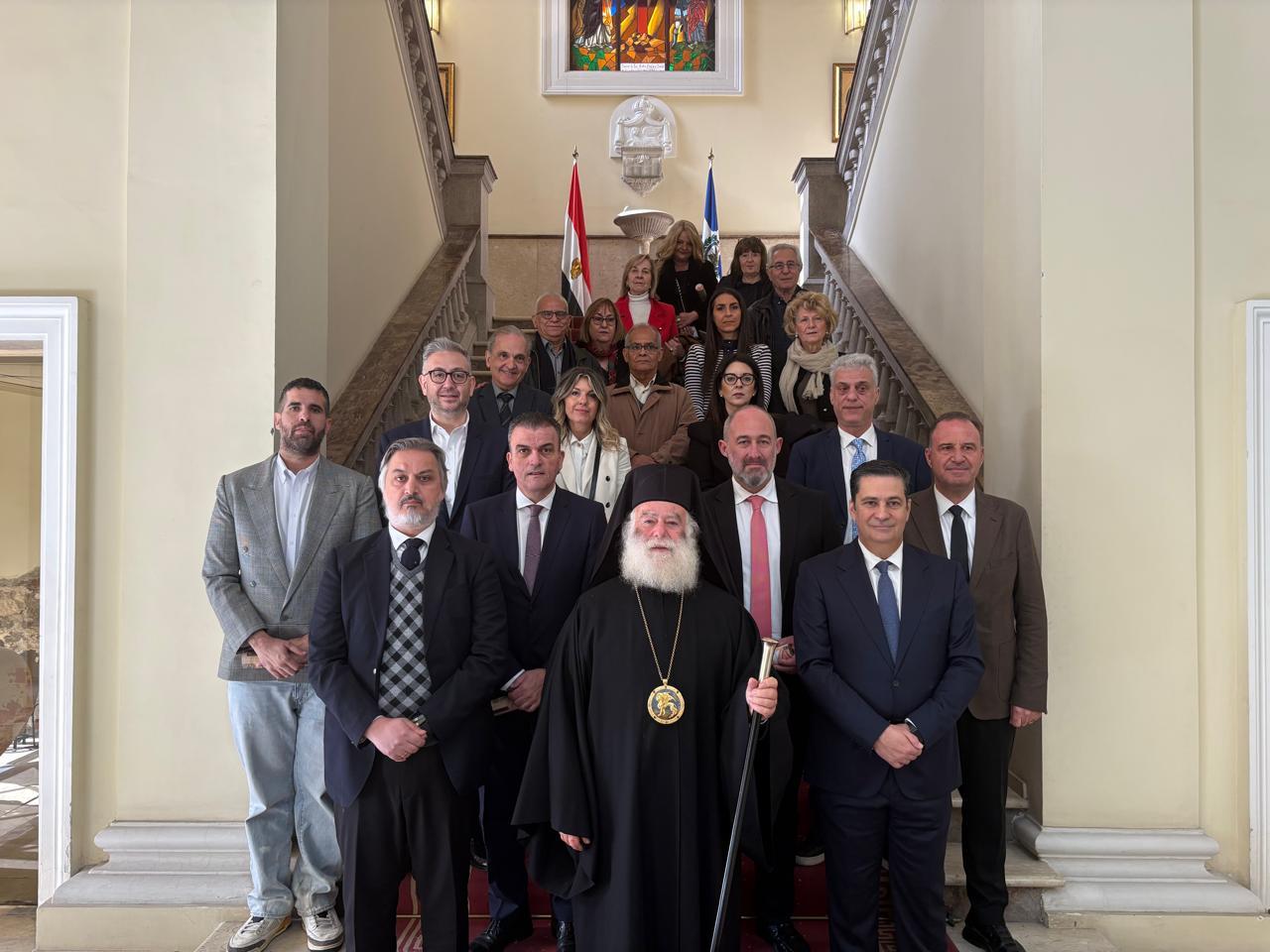 Η αντιπροσωπεία της ΚΕΔΕ στο Πατριαρχείο
