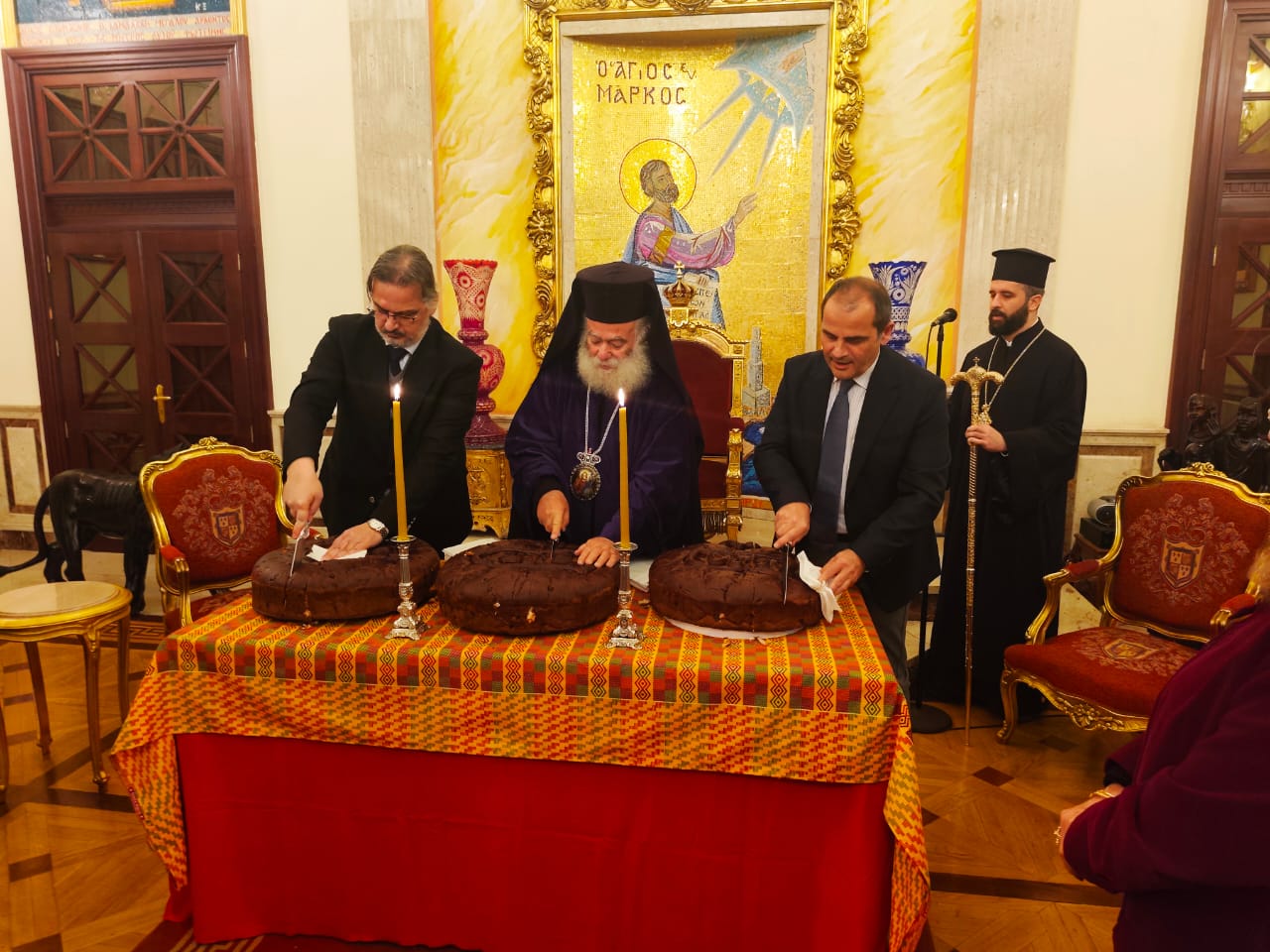 Η Παραμονή Πρωτοχρονιάς στο Πατριαρχείο