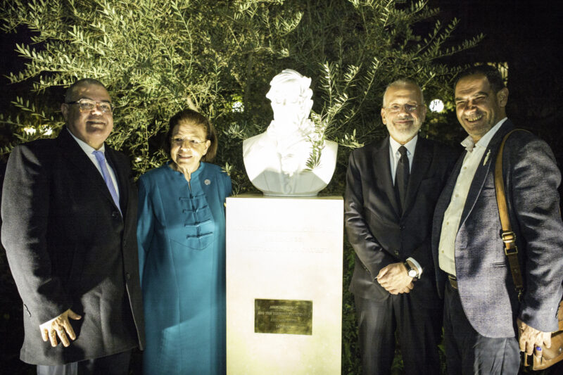 Τα Αποκαλυπτήρια της προτομής του Καβάφη