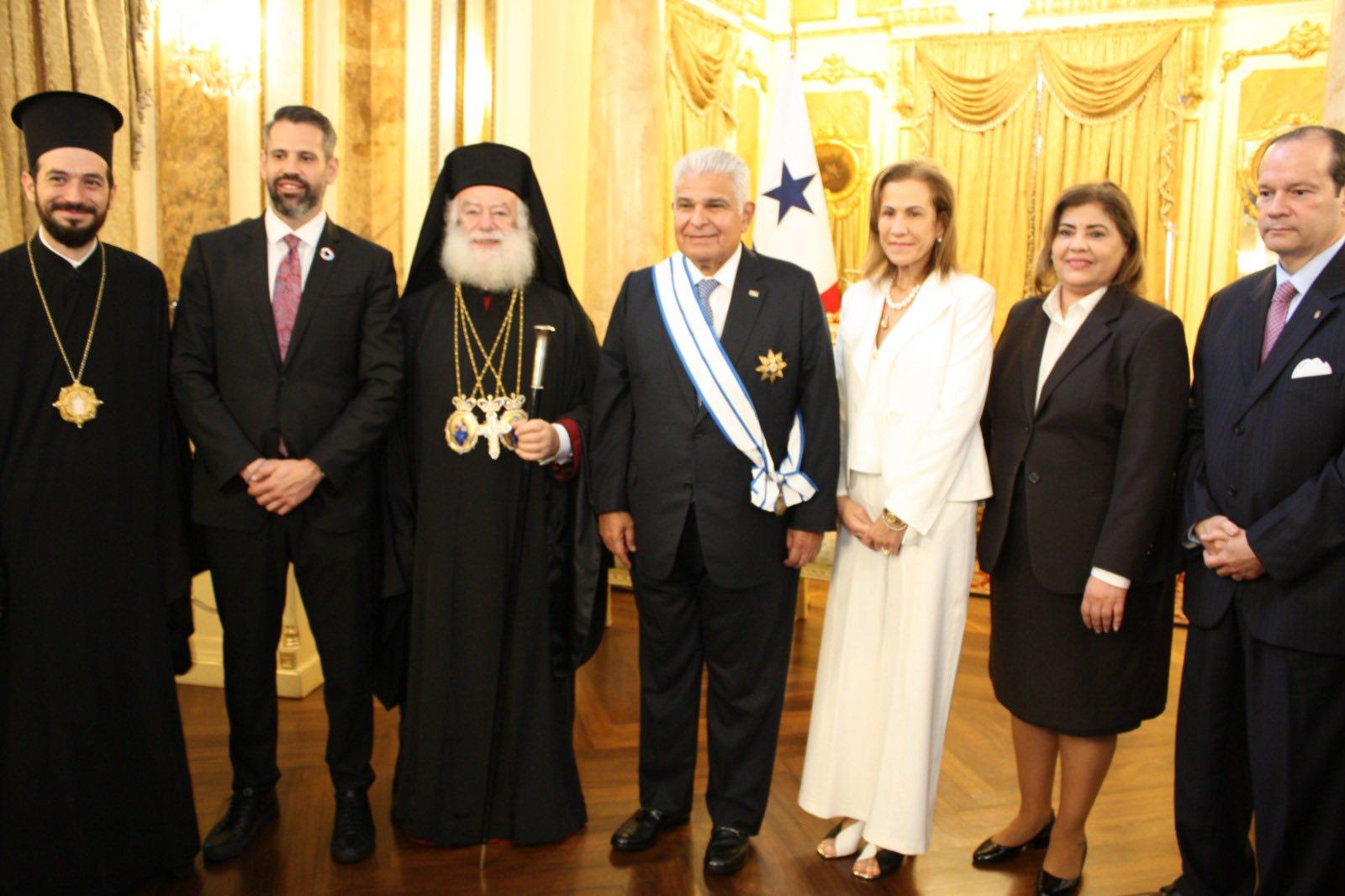 Ο Πατριάρχης στον Πρόεδρο του Παναμά