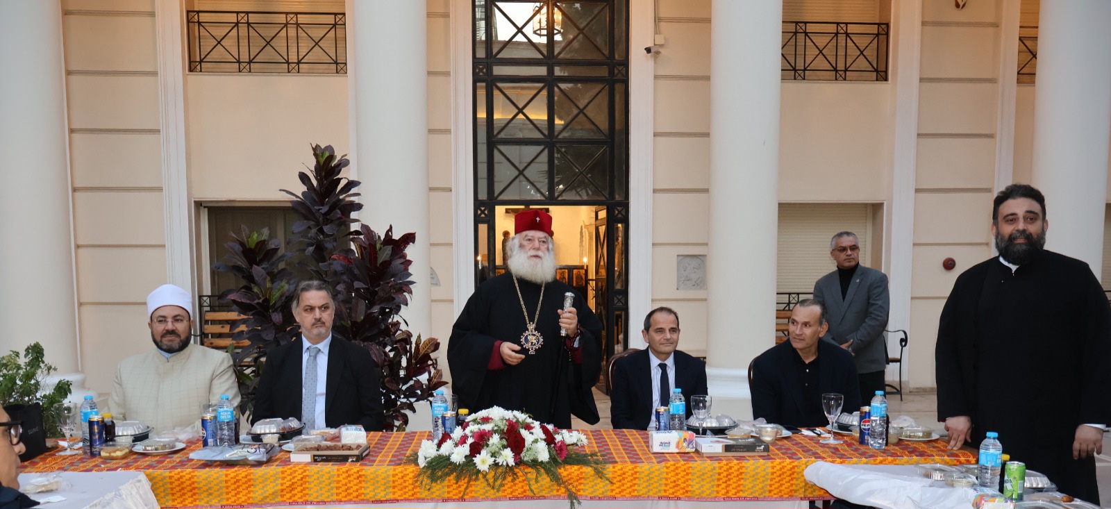 Ιφτάρ του Πατριαρχείου προς τιμήν των εργαζομένων στην αναστήλωση του Ευαγγελισμού