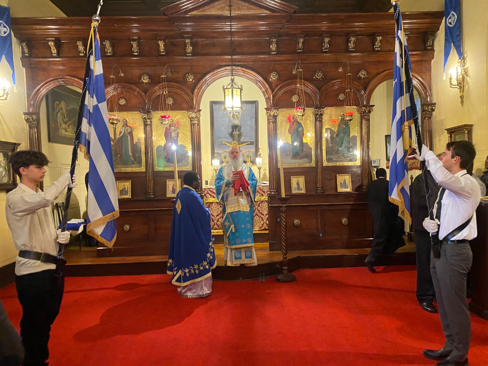 Η Δοξολογία στην Αγία Αικατερίνη και η Δεξίωση του Γενικού Προξένου!