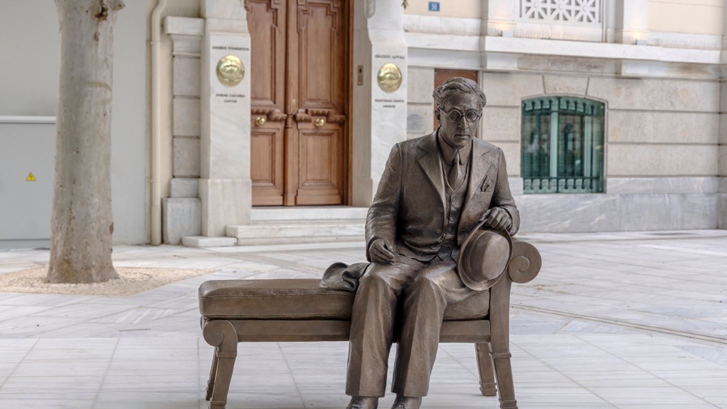 Ένα νέο γλυπτό του Κ. Π. Καβάφη στην Αθήνα