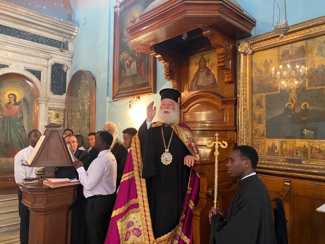 Ο Πατριάρχης Χοροστάτησε στον Άγιο Γεώργιο